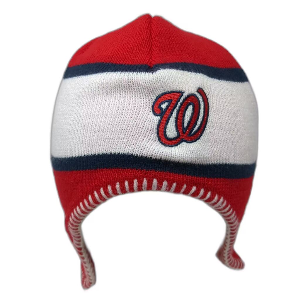 Associated Premium Washington Nationals MLB Beanie Red White One Size Coca-Cola